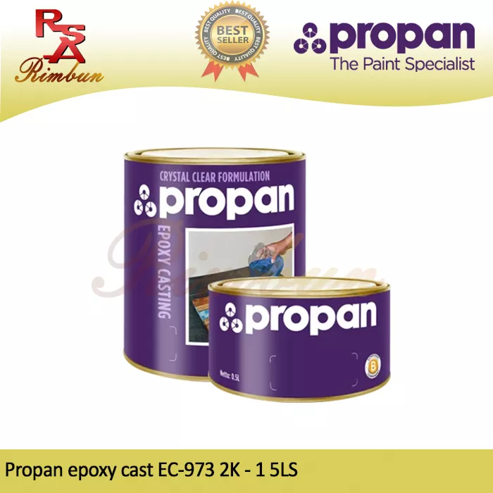 Cat epoxy resin kayu bening Limited PROPAN EPOXY CAST EC-973