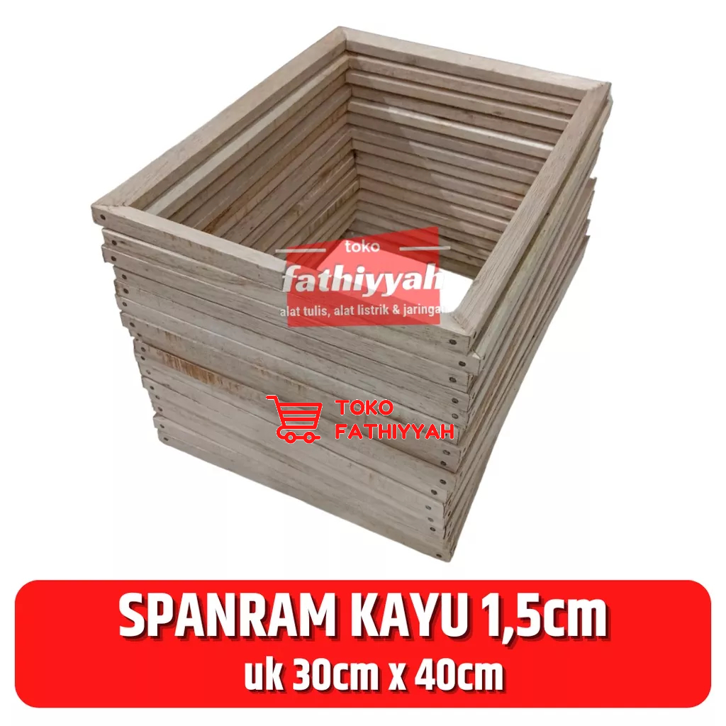 

SPANRAM KANVAS FRAME KAYU 30x40