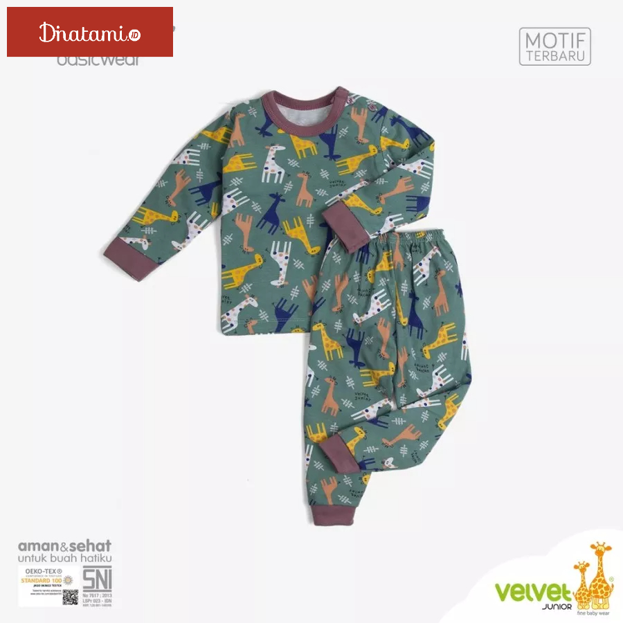 Hampers Bayi Dinatami | Baju Bayi Velvet Junior | Kado Lahiran Bayi | Baju Main Anak