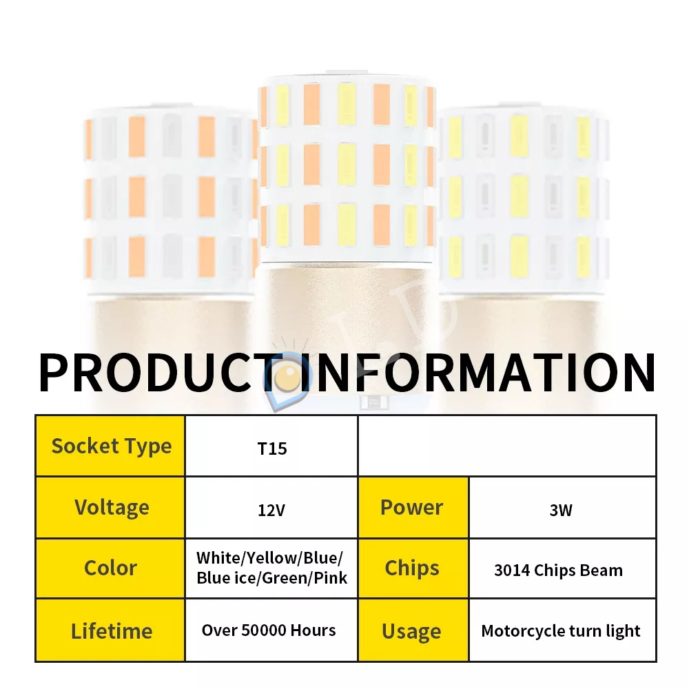 Sepasang Lampu Senja 54 Mata Lampu Sen 54 Titik Led Sein Motor Brigt CR7 Lampu Led T10 2 Mode Lampu T10 Led Bohlam 54 Titik Nmax Aerox Pcx Vario ADV