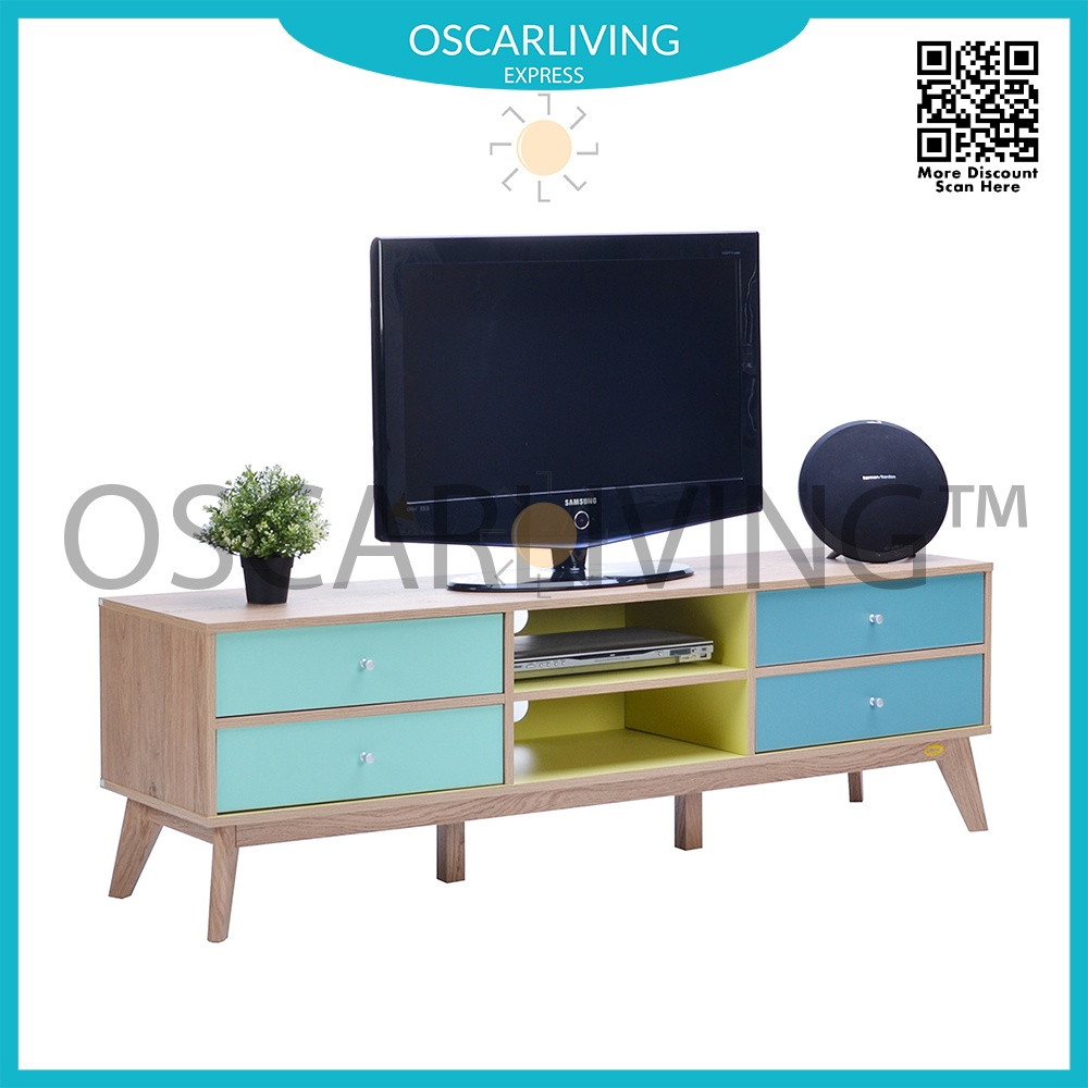 Melody Furniture Meja TV Vanessa Rak TV (Khusus Jabodetabek)