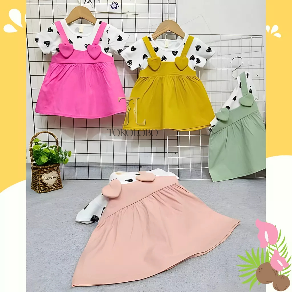 tokolobo (IMPORT) DRESS ANAK LOVELLY KD 1234