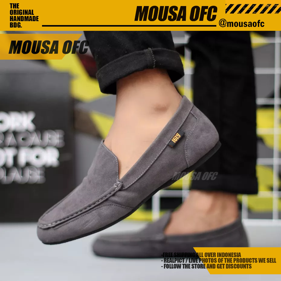 Sepatu Casual Slip On Selop Pria