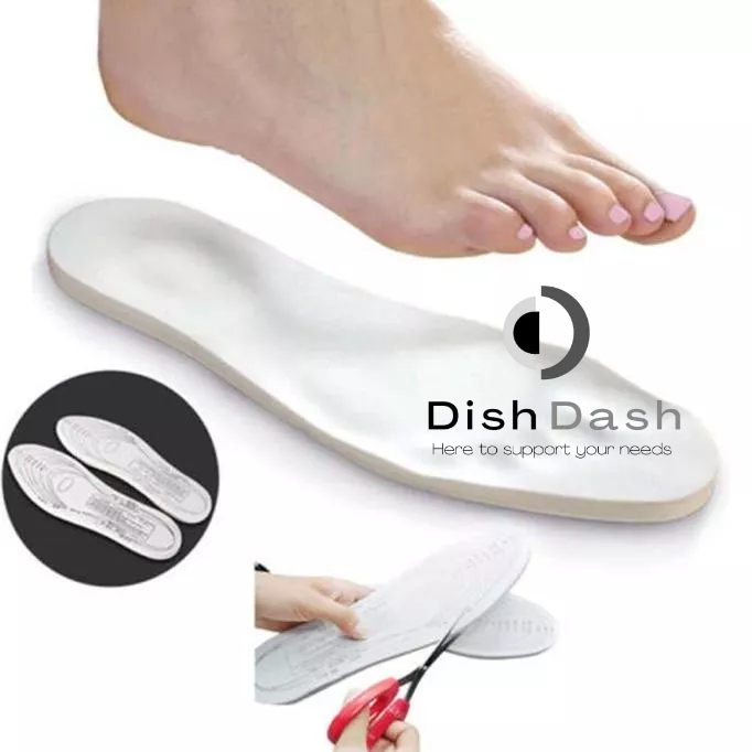 [BAYAR DI TEMPAT] 1 Pasang Insole Sepatu Memory Foam Empuk Untuk Kaki Nyaman Dan Anti Pegal - Untuk Sepatu SNEAKERS