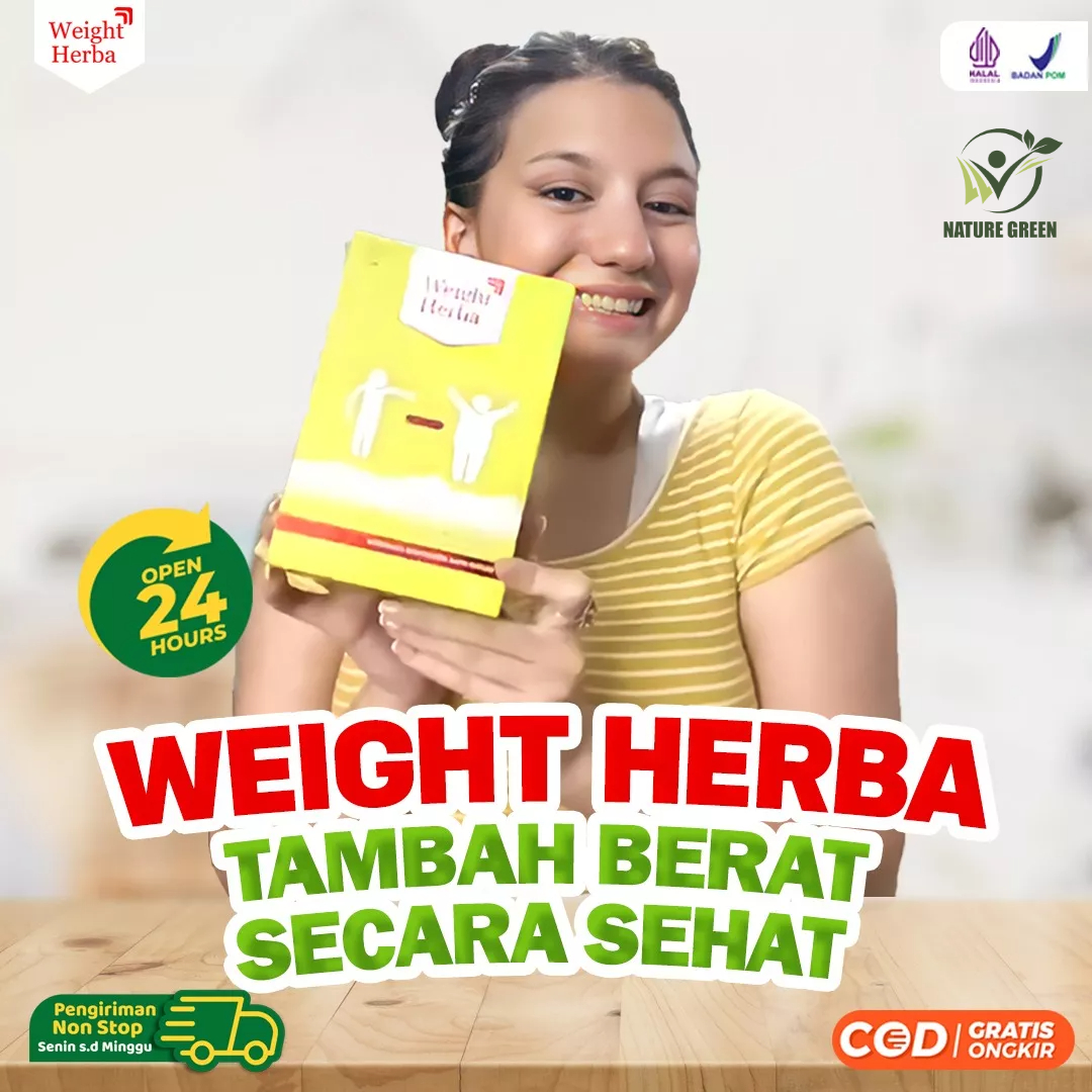 Weight Herba - 100% Original Quality Premium Susu Kambing Penambah Nafsu Makan &amp; Berat Badan Anak &amp; Lancarkan Pencernaan Menjaga Tekanan Darah dalam Tubuh Isi 200gr