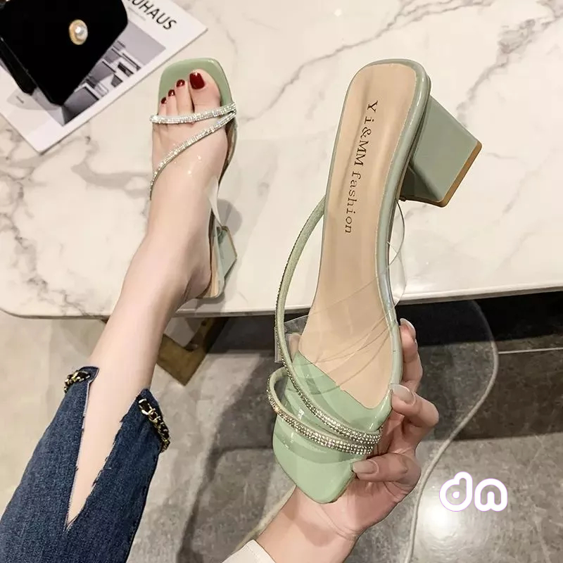 Denia 09 sendal heels wanita hak tahu sendal wanita terbaru realpict