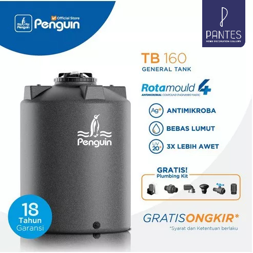 Toren Air Penguin TB160 Tangki Air Plastik 1550 L - Tandon Air TB 160