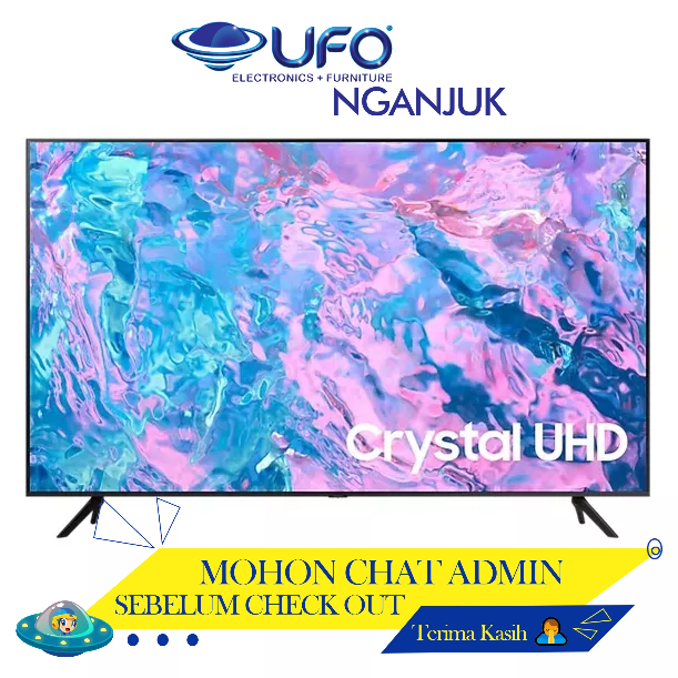 Samsung LED TV UA50CU7000KXXD Crystal 4K UHD Smart TV 50 Inch