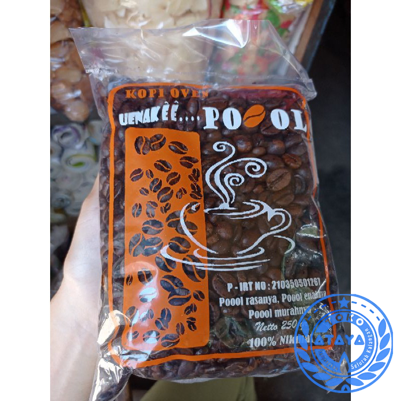 IV Biji Kopi Oven 250gram / Biji Kopi Sangrai / Biji Kopi Matang / Biji Kopi Robusta / Kopi Murni