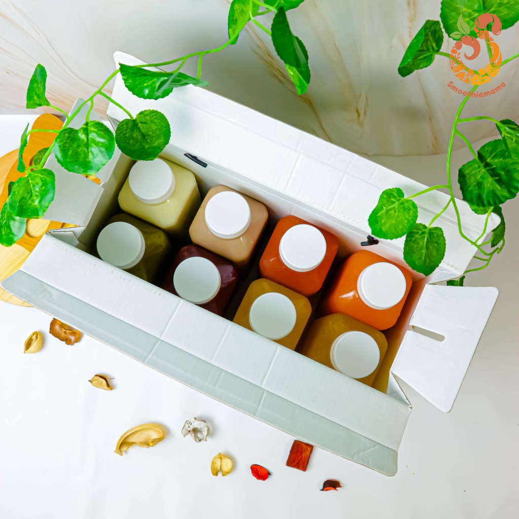 

Paket Jus Hampers Kado Juice Jus Kesehatan Jus Detox Cold Pressed Jus Kesehatan Banyak Rasa BEST SELLER Smoothiemama Isi 8 Hampers Kado Unik Jus