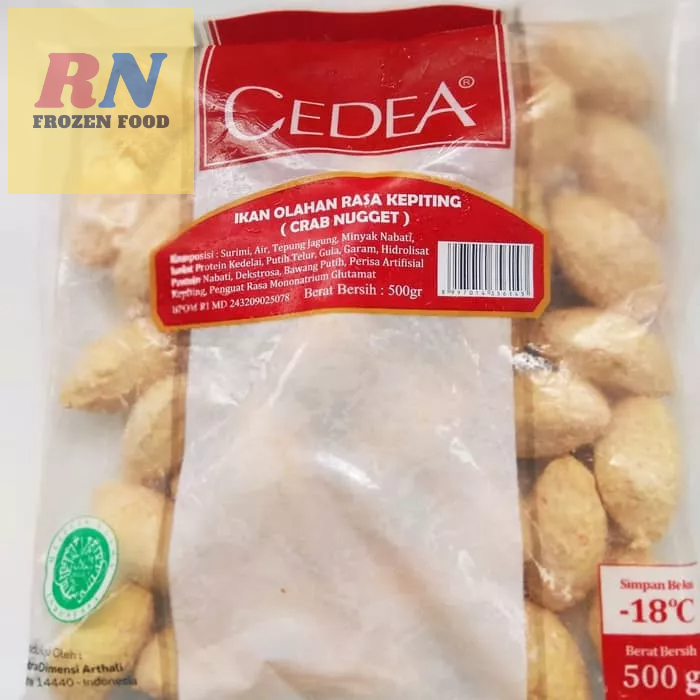 

CEDEA Crab Nugget / ikan olahan rasa kepiting