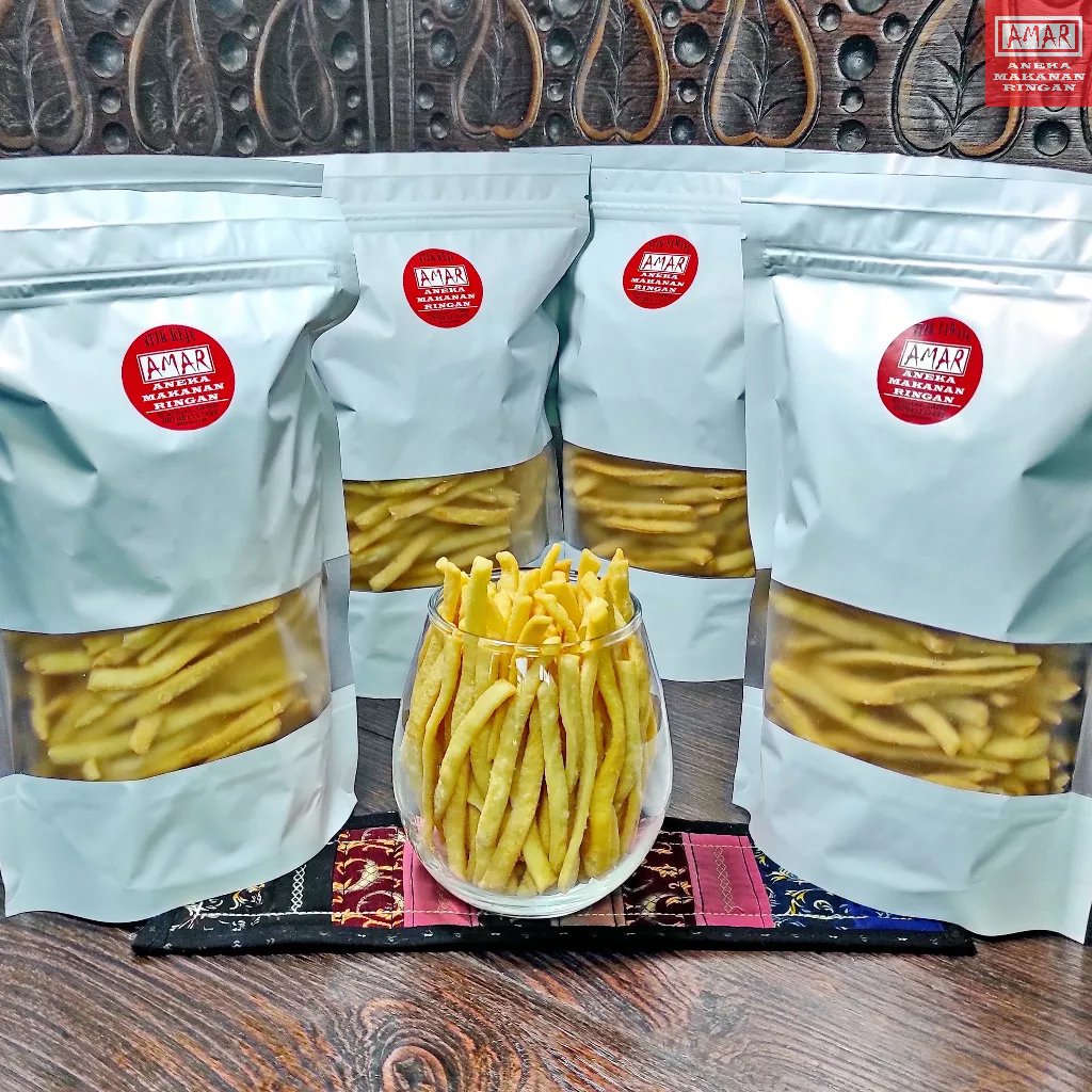 

AMAR Stik Bawang - Aneka Makanan Ringan - Onion Stick 250 gram