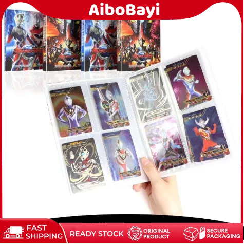 Album Kartu Ultraman Mainan Anak 160 Slot Kartu
