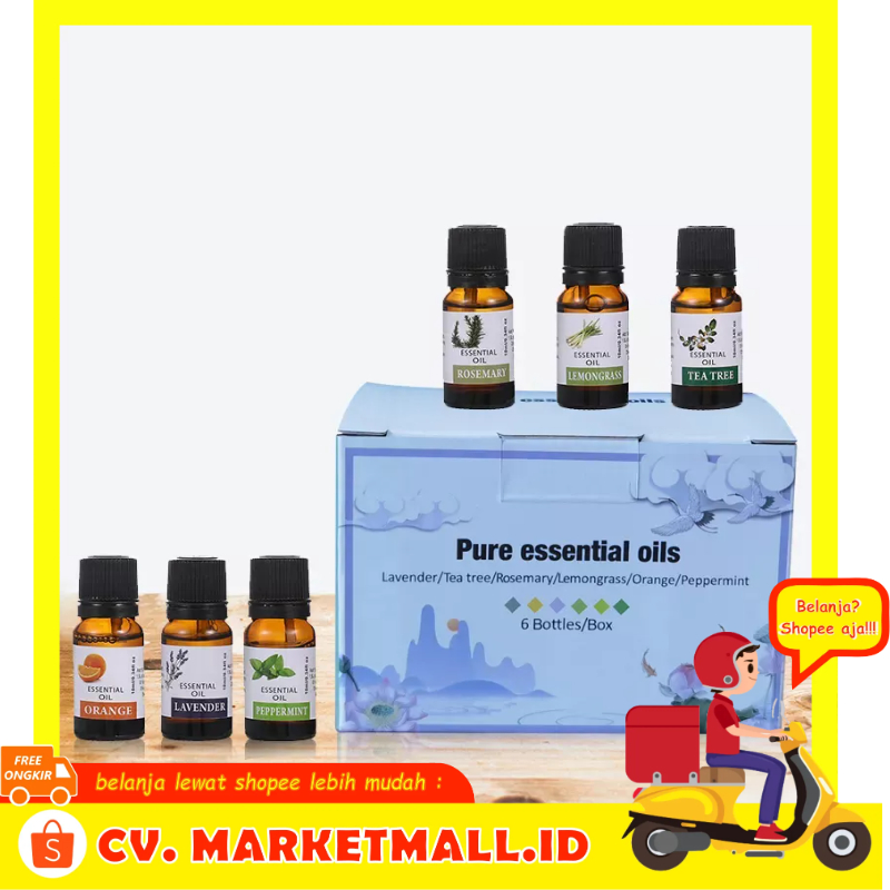 Minyak Esensial 100% Alami Diffuser Humidifier Aromatik 10ml CHENF RH-17 - 7RHXELXX