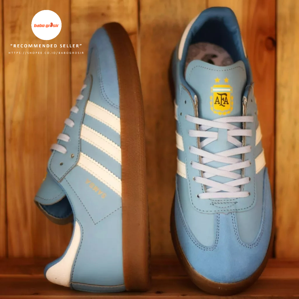 PROMO Sepatu Adidas Samba OG Argentina Premium | Sneakers Pria dan Wanita, Harga Murah, Kualitas Mewah dan Terjamin