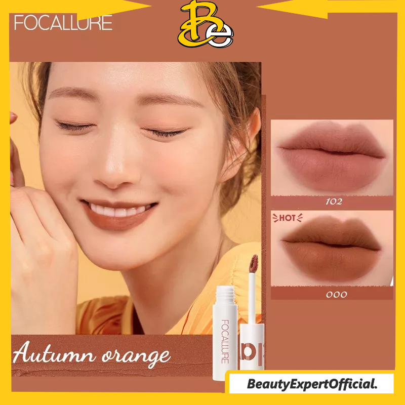 ⭐️ Beauty Expert ⭐️ FOCALLURE New Lipstik Cream Velvet - Mist Matte Lip Clay - MakeUp Kosmetik JasmineMeetsRose FA179