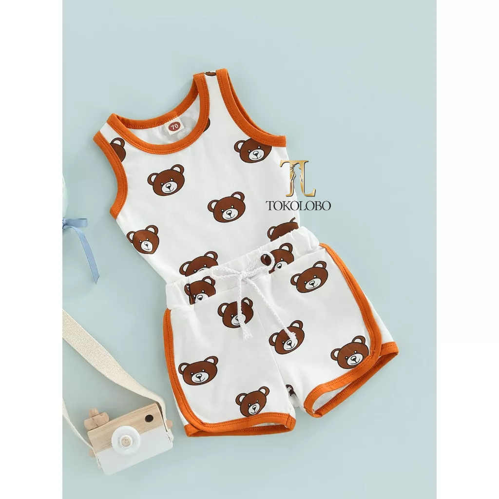 tokolobo 12.12 BIRTHDAY Set Anak Singlet RIMA