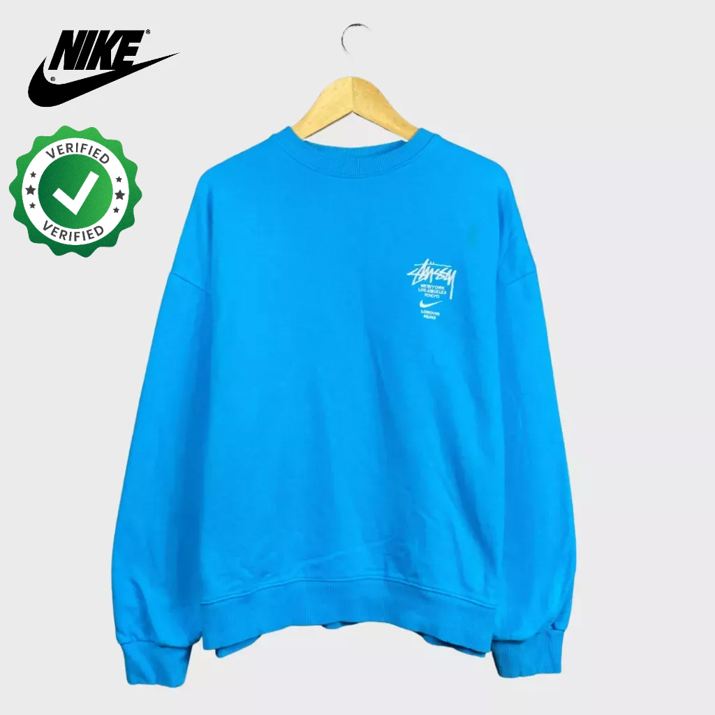 [ ORIGINAL ]  SWEATER NIKE x STUSSY OVERSIZE - CREWNECK