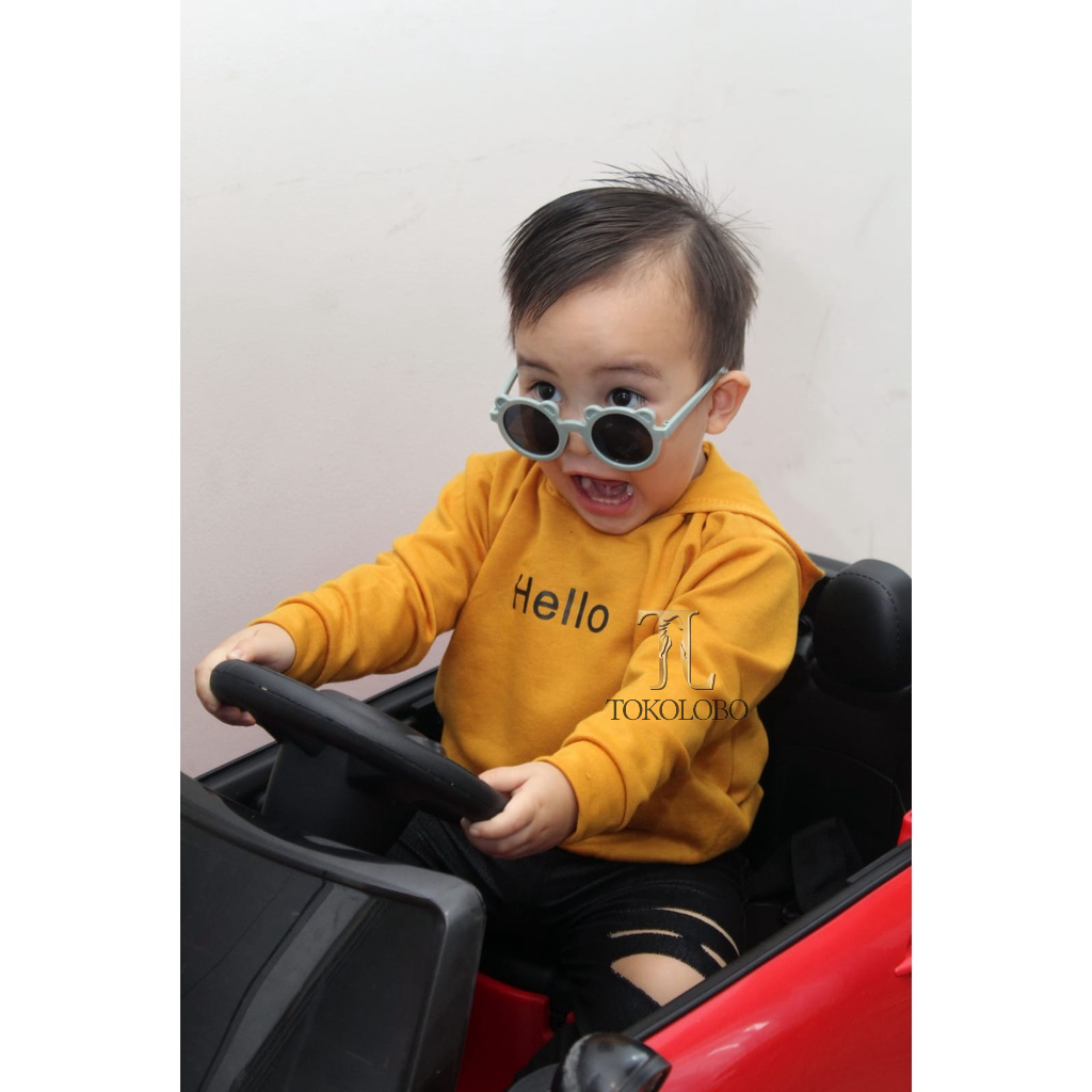 tokolobo sweater anak hello unisex