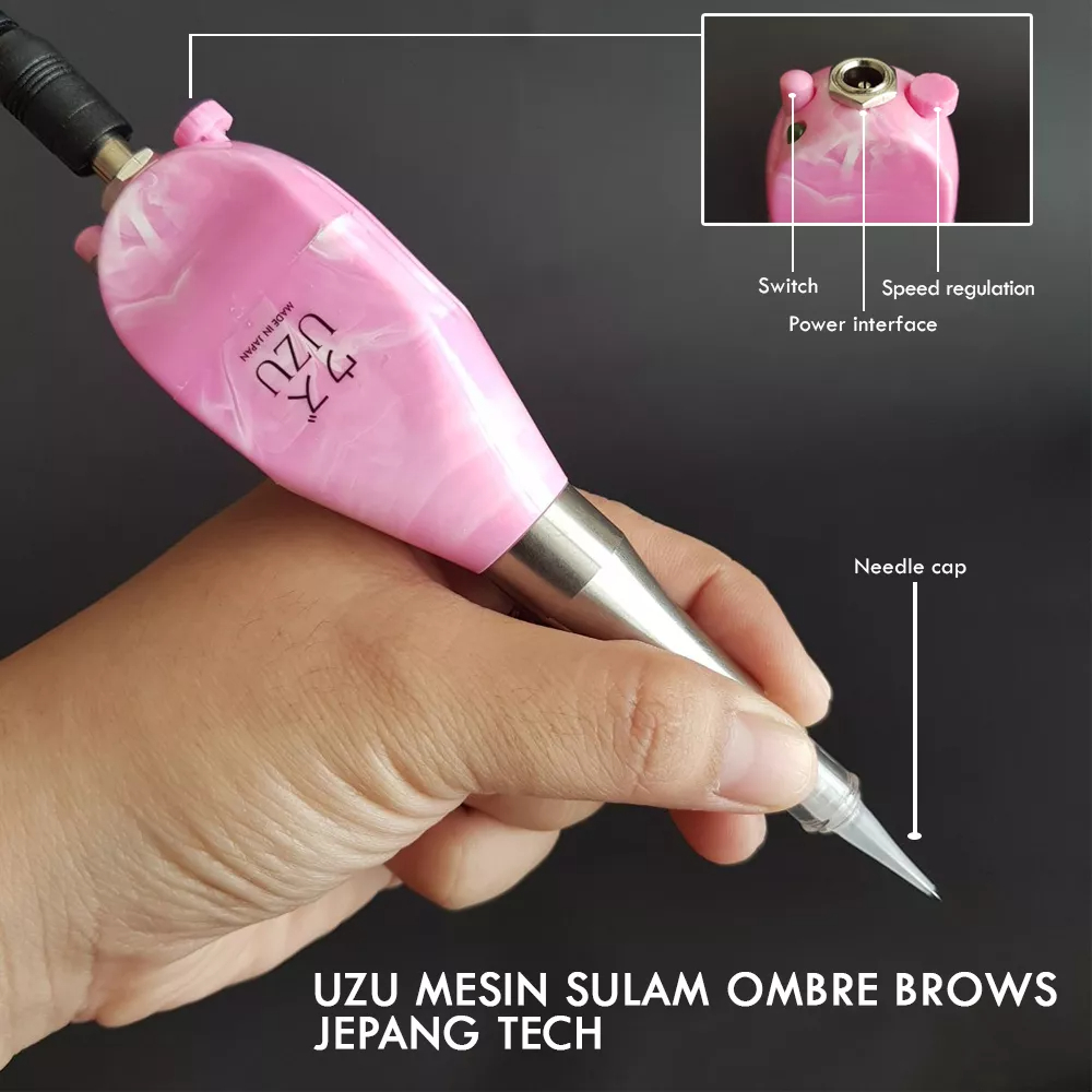 NEW EDITION✨ UZU MESIN SULAM OMBRE BROWS JEPANG TECH / MESIN SULAM OMBRE / MESIN OMBRE MADE IN JAPAN