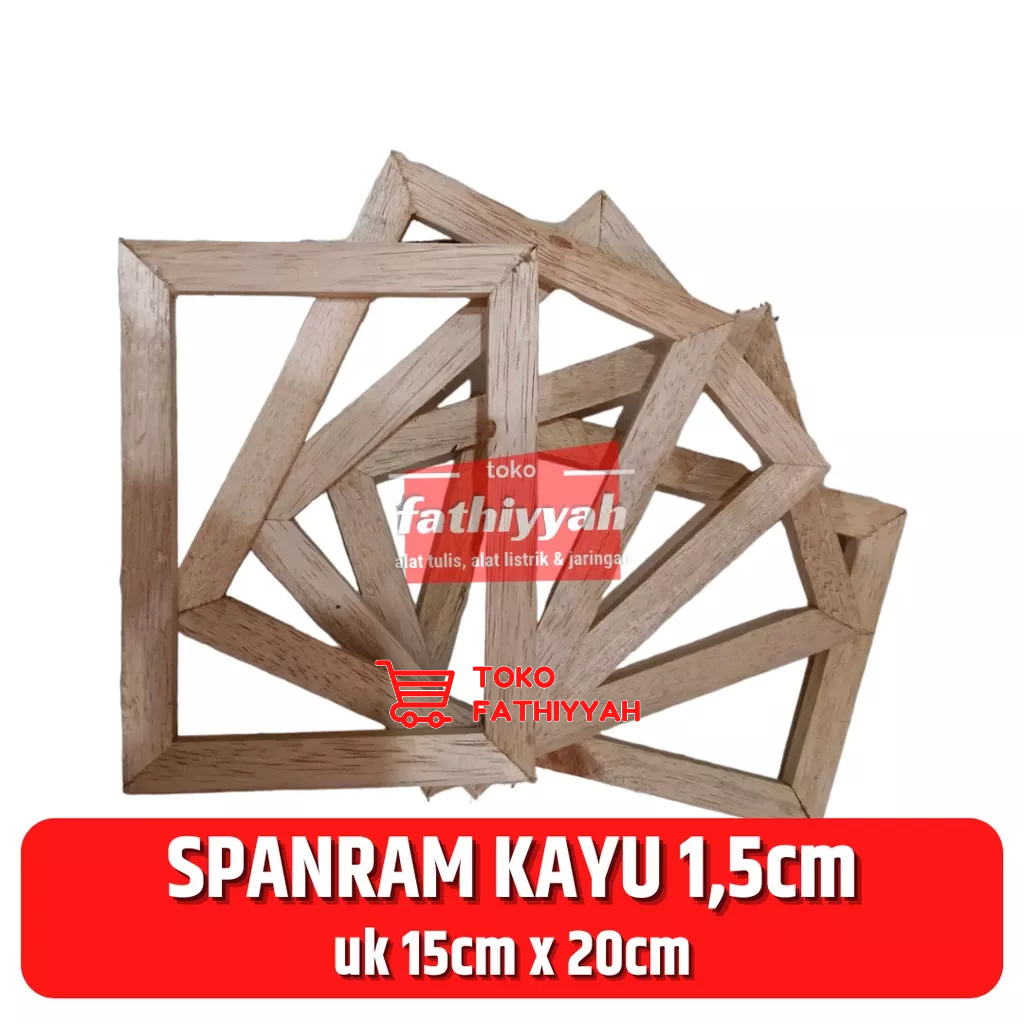 

SPANRAM KANVAS FRAME KAYU 15x20