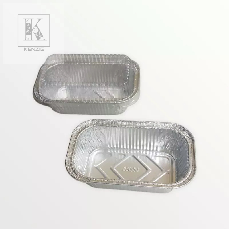 ( 10pcs ) Aluminium Foil Tray P258 + Tutup Mika