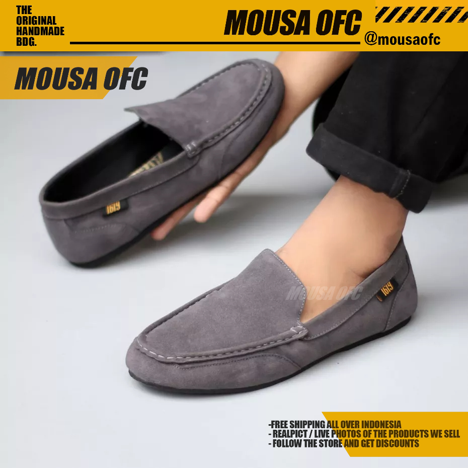 Sepatu Casual Slip On Selop Pria