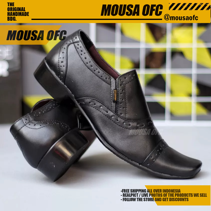 Sepatu Pantofel Formal Pria Jumbo 44 45 46 47