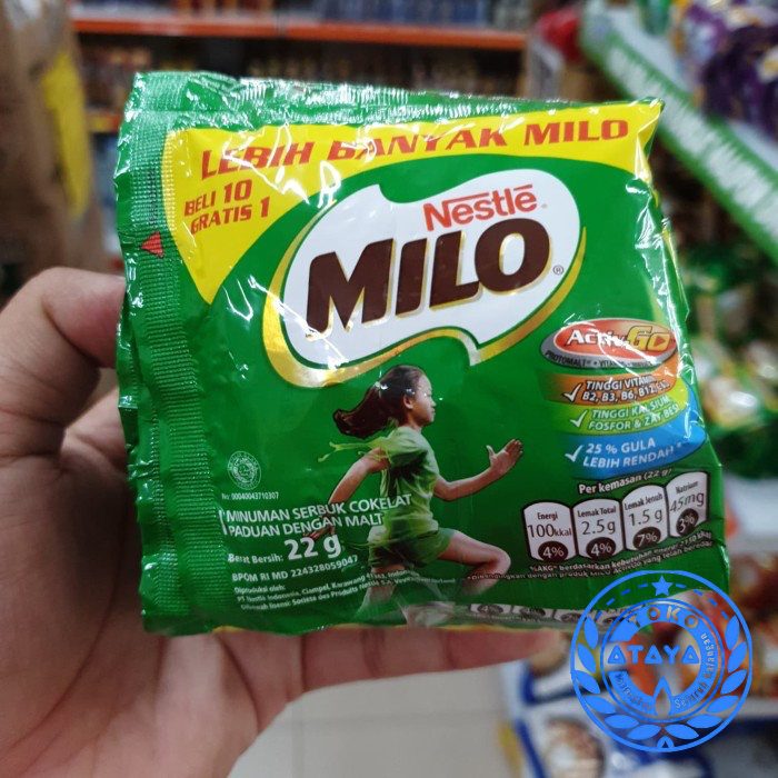 

RTG 10*22GR - SUSU MILO ACTIV RENTENG atayatoko