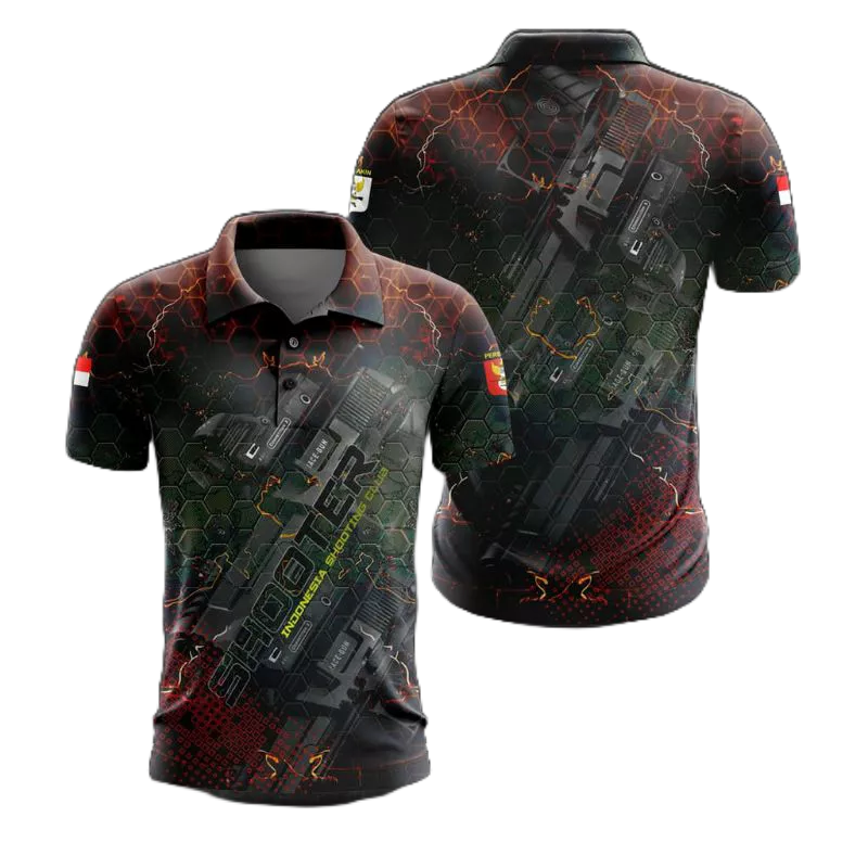 Baju Perbakin Terbaru Lengan Pendek