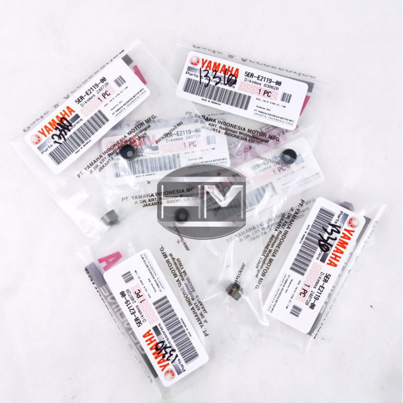 seal klep sepeda motor crypton,Jupiter z,Vega,Vega zr original yamaha per pcs