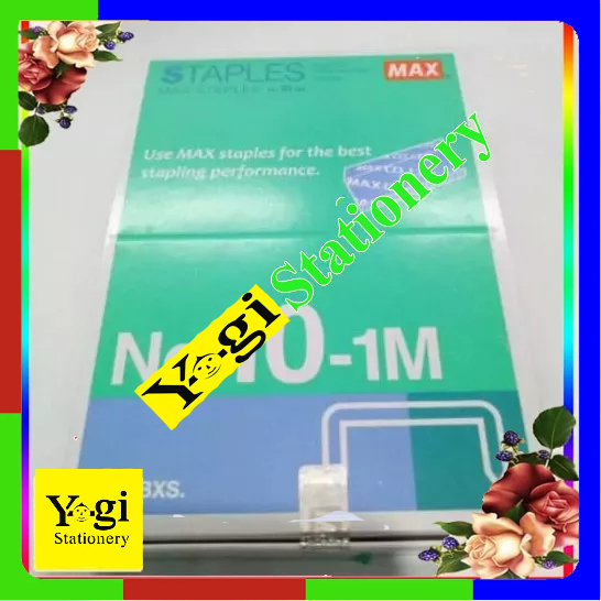 

isi staples kecil MAX no.10 1pk isi 20bxs