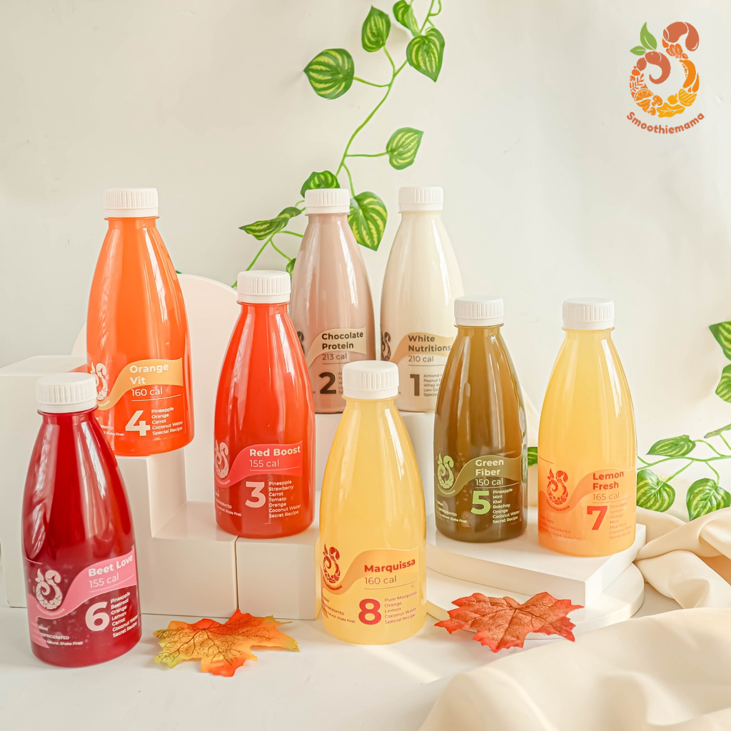 

Ay00! Paket Detox Full 2 Hari Juice Cold Pressed Jus Kesehatan All Variant Smoothiemama Jus Aneka