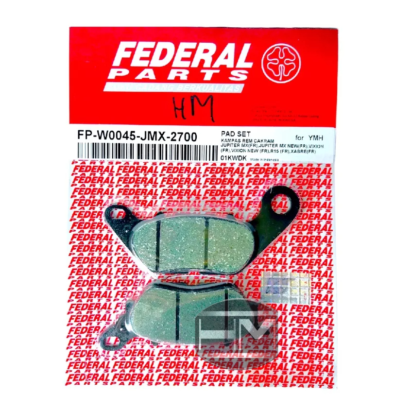 Kampas rem cakram depan sepeda motor Jupiter MX FEDERAL