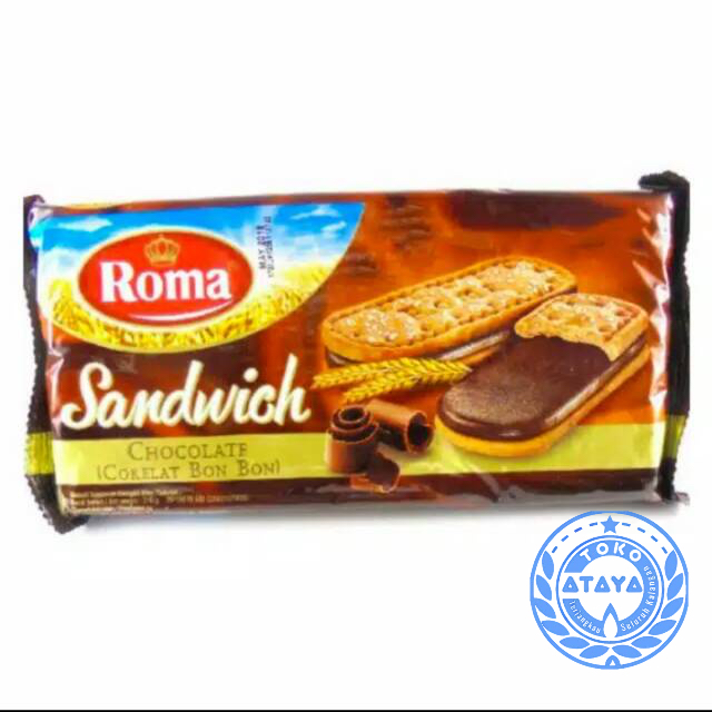 

(PCS) Roma Sandwich Chocolate Bon-bon grosir toko snack