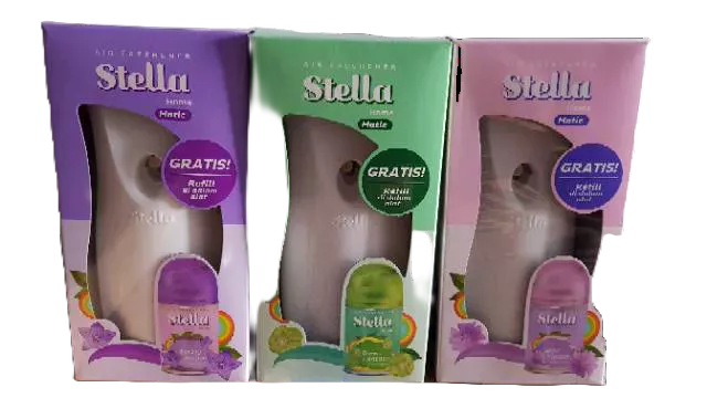 Dispenser Pengharum Ruangan Otomatis Alat Stella Matic + Refil