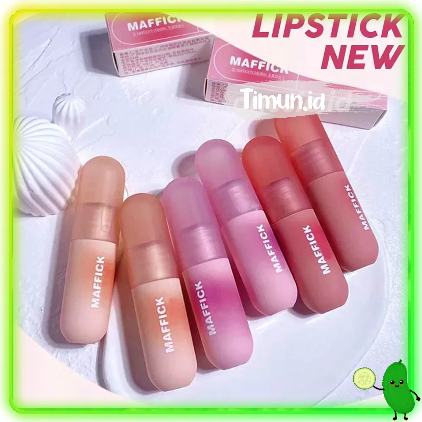 MAFFICK Lipstick Matte Velvet Lip Cream Lipstik Matte Clay Waterproof XX086