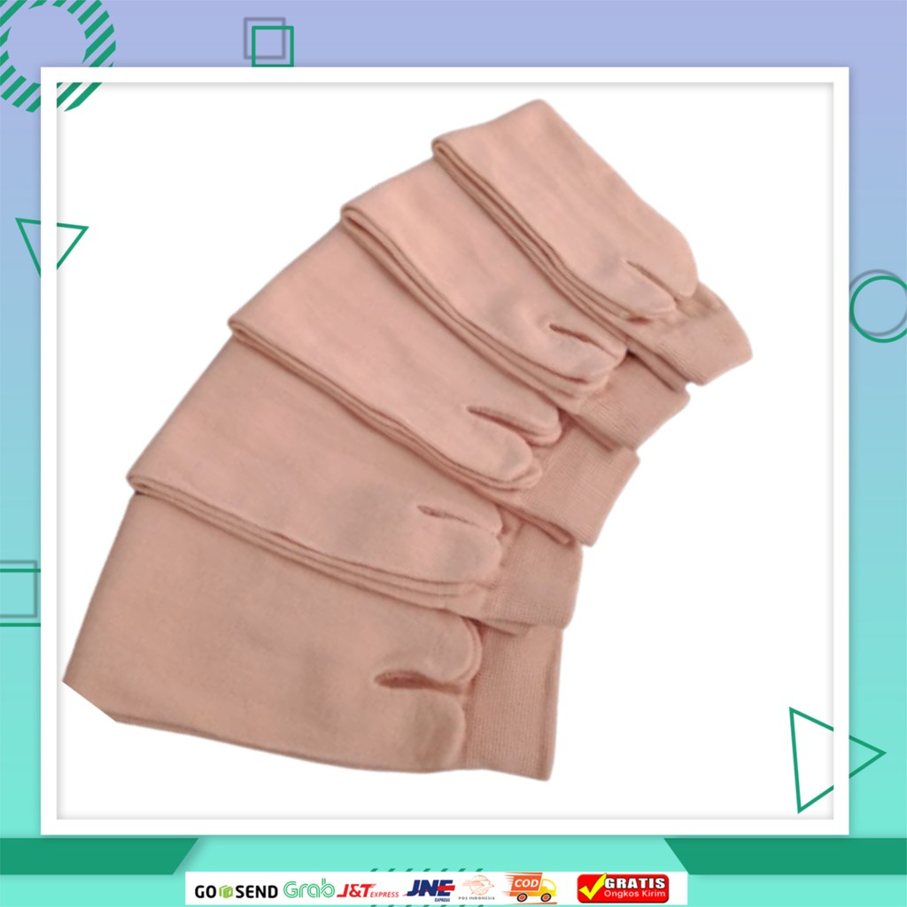 kaos kaki jempol muslimah,kaos kaki jempol polos panjang, kaos kaki jempol polos warna murah