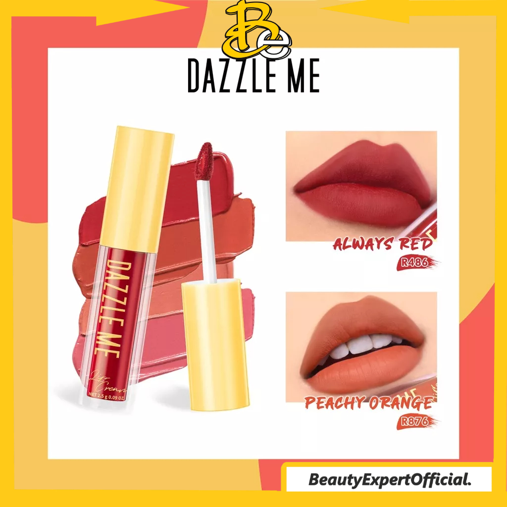 ⭐️ Beauty Expert ⭐️ Dazzle Me Ink-Licious Lip Tint BPOM | DAZZLE ME Mousse Lip Cream |  DAZZLE ME Velvet Matte Lip Cream