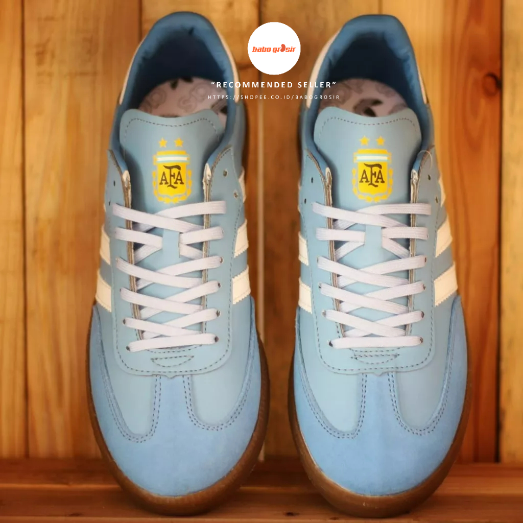 PROMO Sepatu Adidas Samba OG Argentina Premium | Sneakers Pria dan Wanita, Harga Murah, Kualitas Mewah dan Terjamin