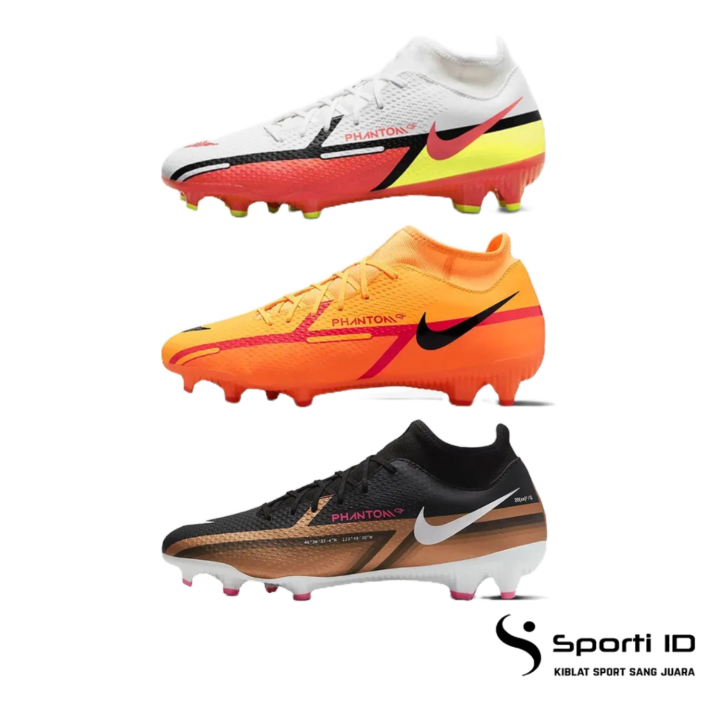 Phantom GT2 Academy DF FG - 3 Pilihan Warna Original | Sepatu Bola Nike