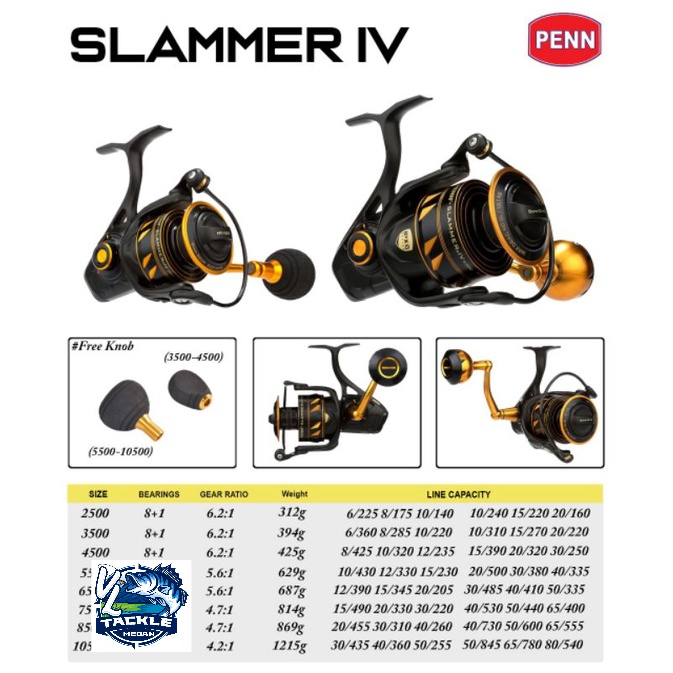 Reel Penn Slammer IV 2021 /HS/DX