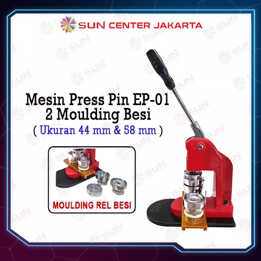 Alat Mesin Press Pin EP-01 Moulding 44mm dan 58mm