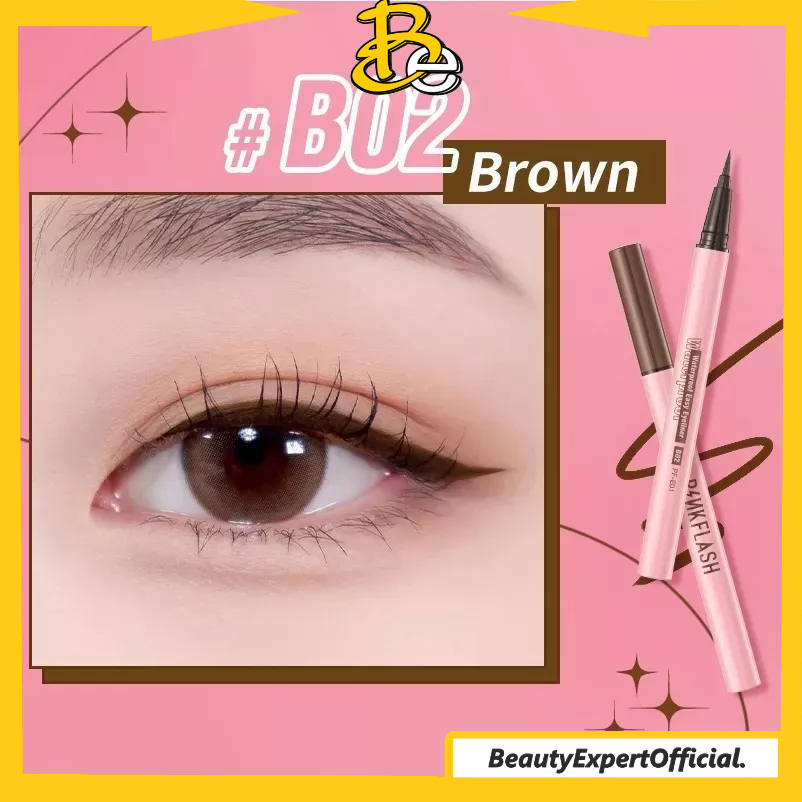 ⭐️ Beauty Expert ⭐️ PINKFLASH OhMyLine Eyeliner Pen Waterproof - Black Brown