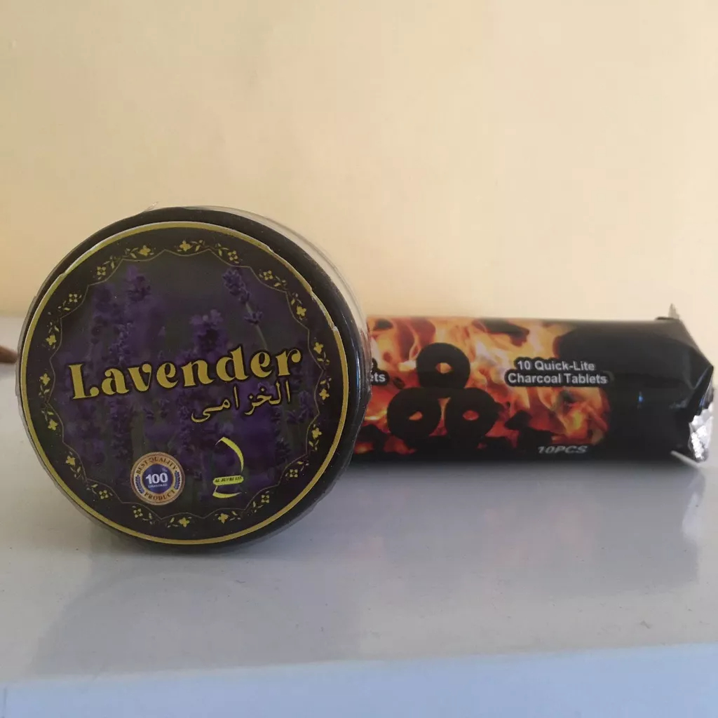 Paket Murah Bukhur Buhur Aroma LAVENDER dan Arang Magic