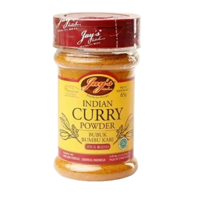 

Bumbu masak dapur kari india Indian Curry bubuk Powder Jays Jay's kitchen 65Gram
