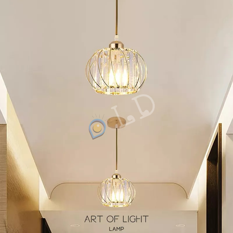 [COD] Lampu Plafon kristal Ceiling Minimalis Lampu kristal plafon rumah modern Untuk Ruang Tamu Kamar Tidur Dapur Teras Depan Cafe