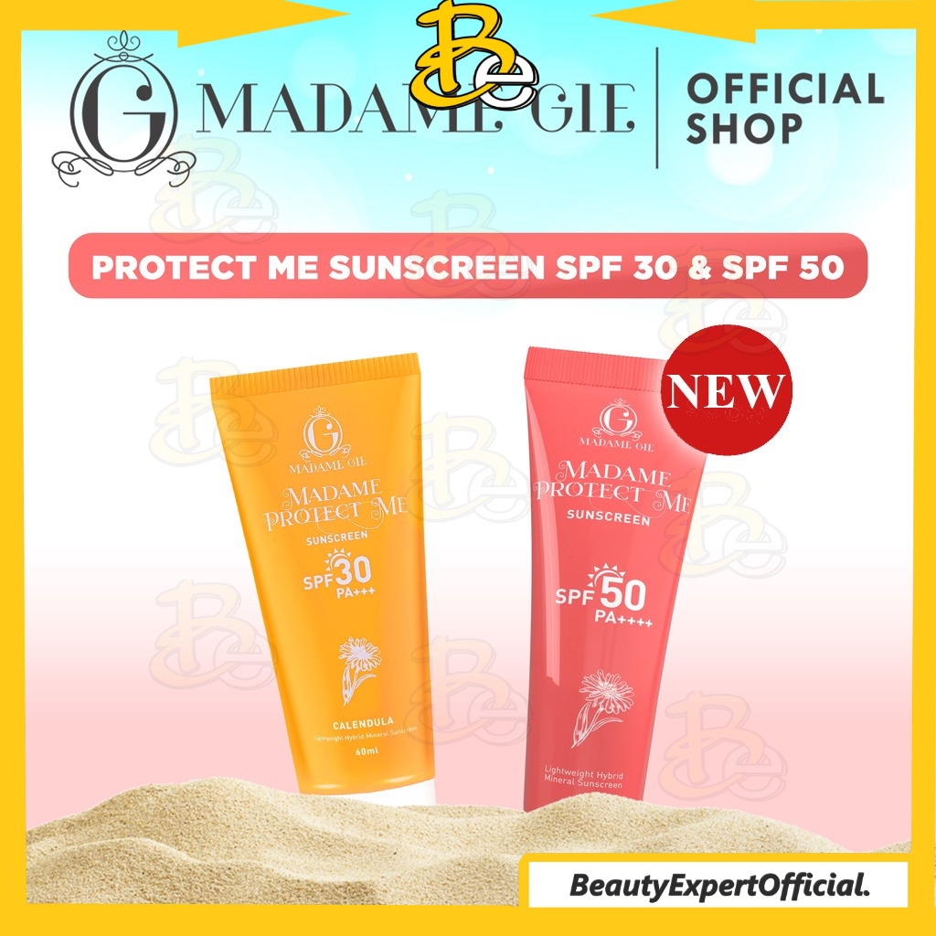 ⭐️ Beauty Expert ⭐️ Madame Gie Madame Protect Me Sunscreen SPF 30 SPF 50 - Madame Protect Me Let’s Glow Tinted Sunscreen