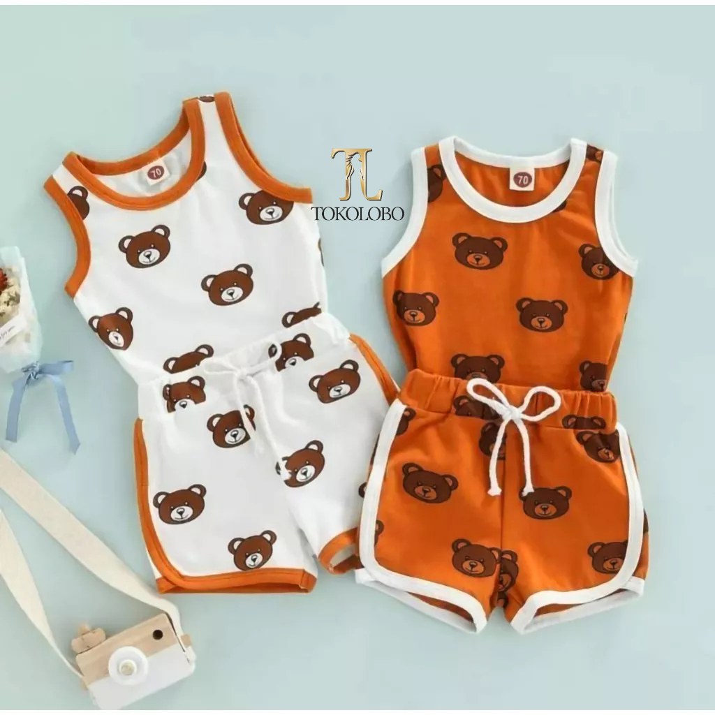 tokolobo 12.12 BIRTHDAY Set Anak Singlet RIMA