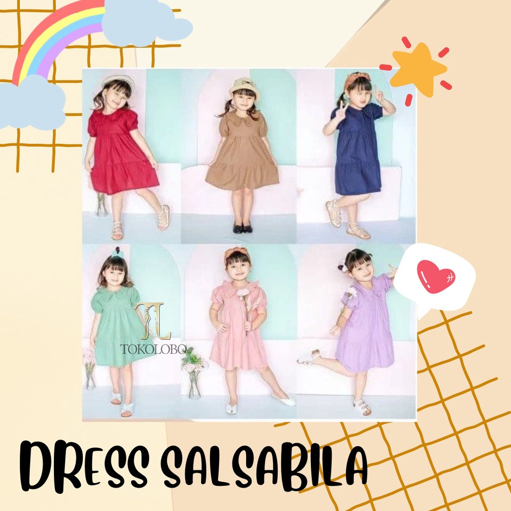 tokolobo DRESS ANAK SALSABILA